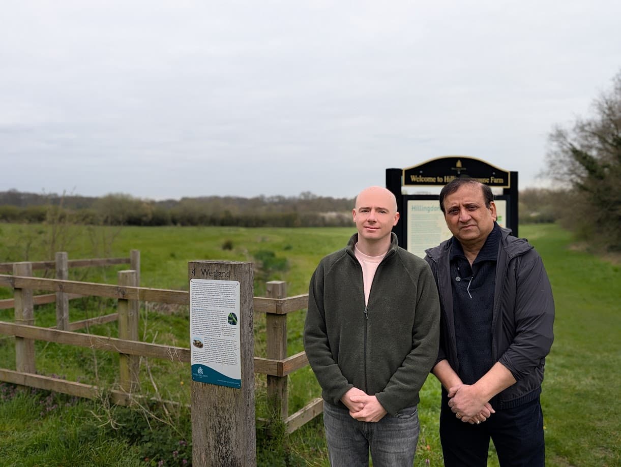 Flood mitigation project at Hillingdon House Farm